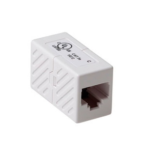 Adapter UTP Cat.5e Skjøtestykke Ethernet RJ45 Skjøtestykke